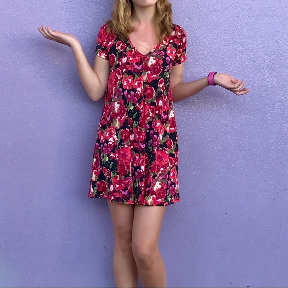 Adrienne Floral Mini Dress